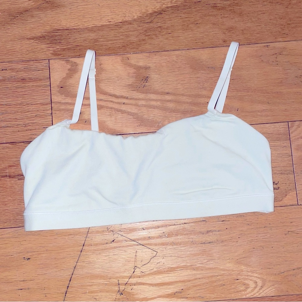 Skims Cotton Jersey Scoop Bralette
